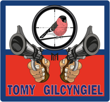 Nadruk TOMY GILCYNGIEL - Przód