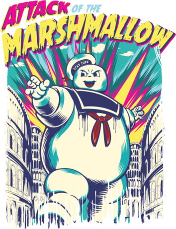 Nadruk Marshmallow - Przód