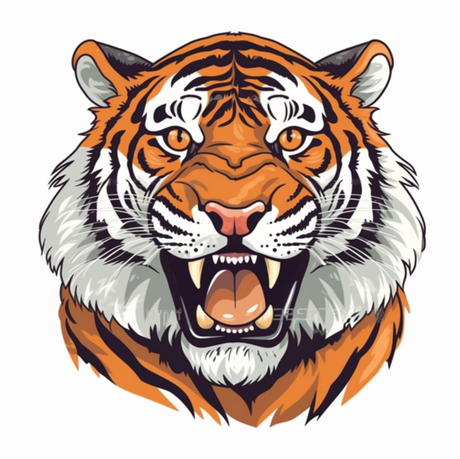 Nadruk Tygrys 1 - Przód