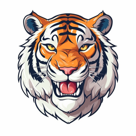 Nadruk Tygrys 2 - Przód