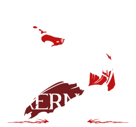 Nadruk Czarna  TernCon 2023 logo przód i tył - Tył